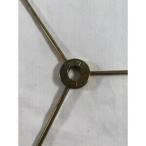 VTG Stiffel Large Shade Ring Shade Holder Shade Top Round DIY Lamp Project #13